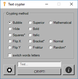 Text Crypter screenshot 1
