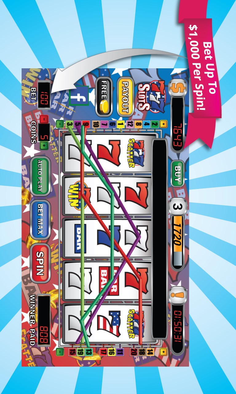 Triple 7 slot machine free game