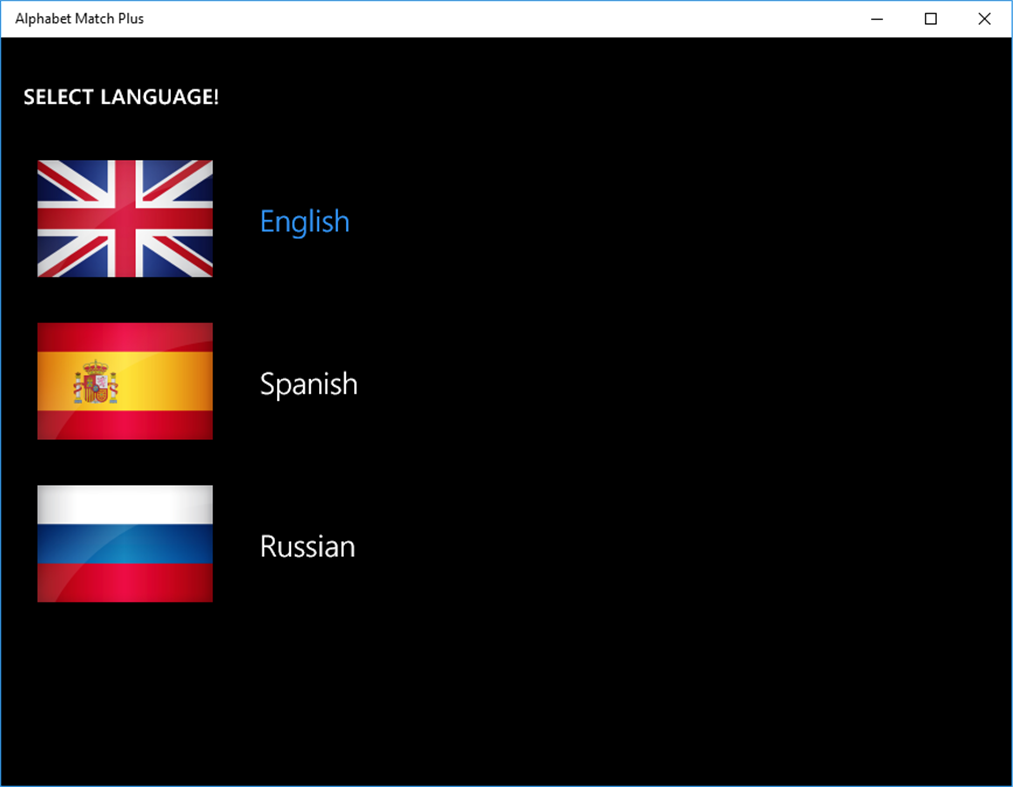 #5. Alphabet Matching (Windows) By: CompaNova LLC