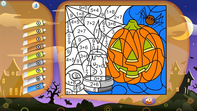 Halloween - Color by Numbers + screenshot 1