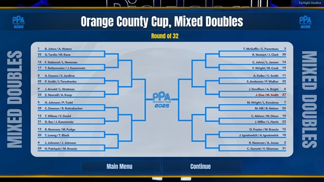 PPA Pickleball Tour 2025 screenshot 4
