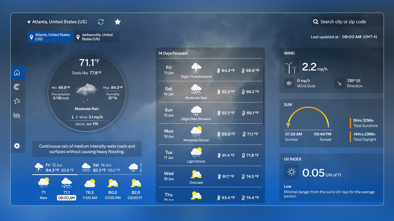 Weather & Radar - Weather Forecast screenshot