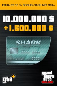 GTA+: CashCard „Megalodon“ (Xbox Series X|S) – Verpackung