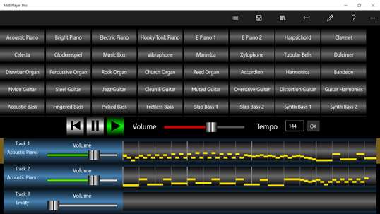 MIDI Player Pro screenshot 1