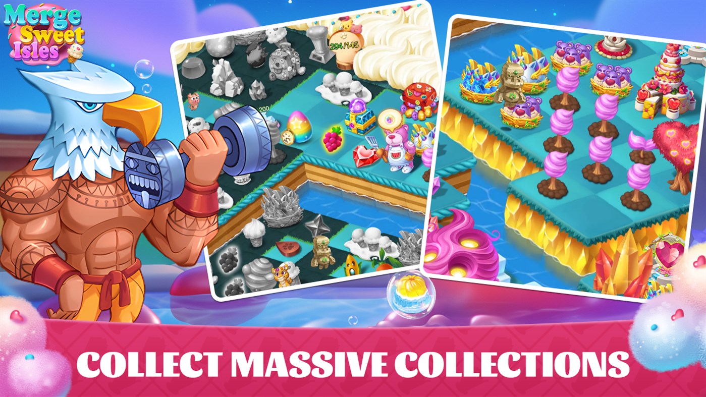 #5. Merge Sweet Isles (Windows) Tekijänä: MIRACLE GAMES INC.