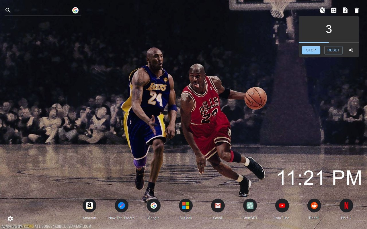 Michael Jordan Wallpaper New Tab