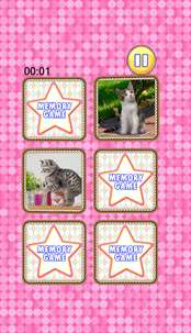 Cat Memory Game screenshot 2