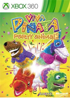 Cover poster for Viva Piñata Party Animals