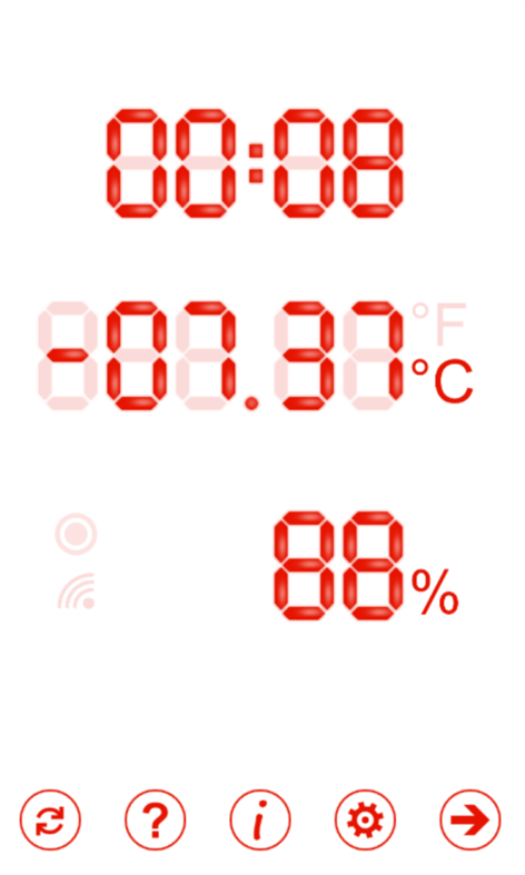 GPS Thermometer Screenshots 2