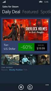 Sales for Steam screenshot 1