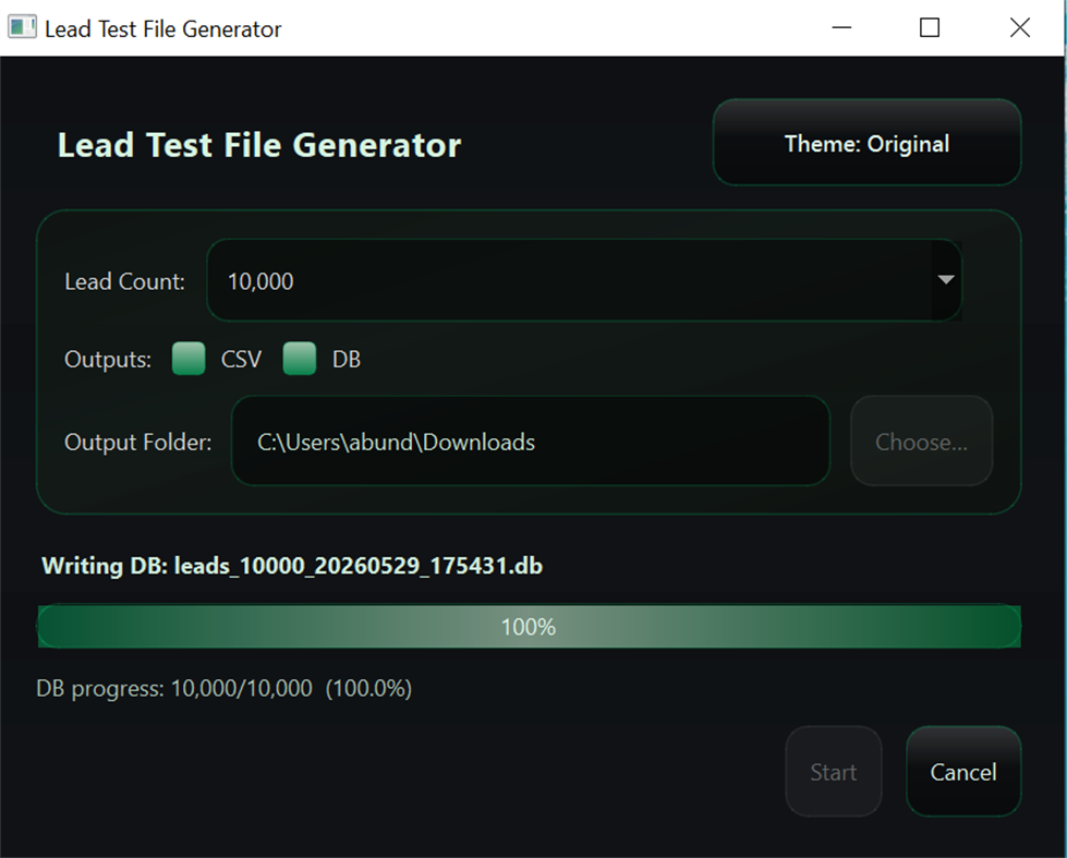 #5. DatabaseTester (Windows) di: MauMau