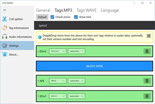 CUE Splitter screenshot 4