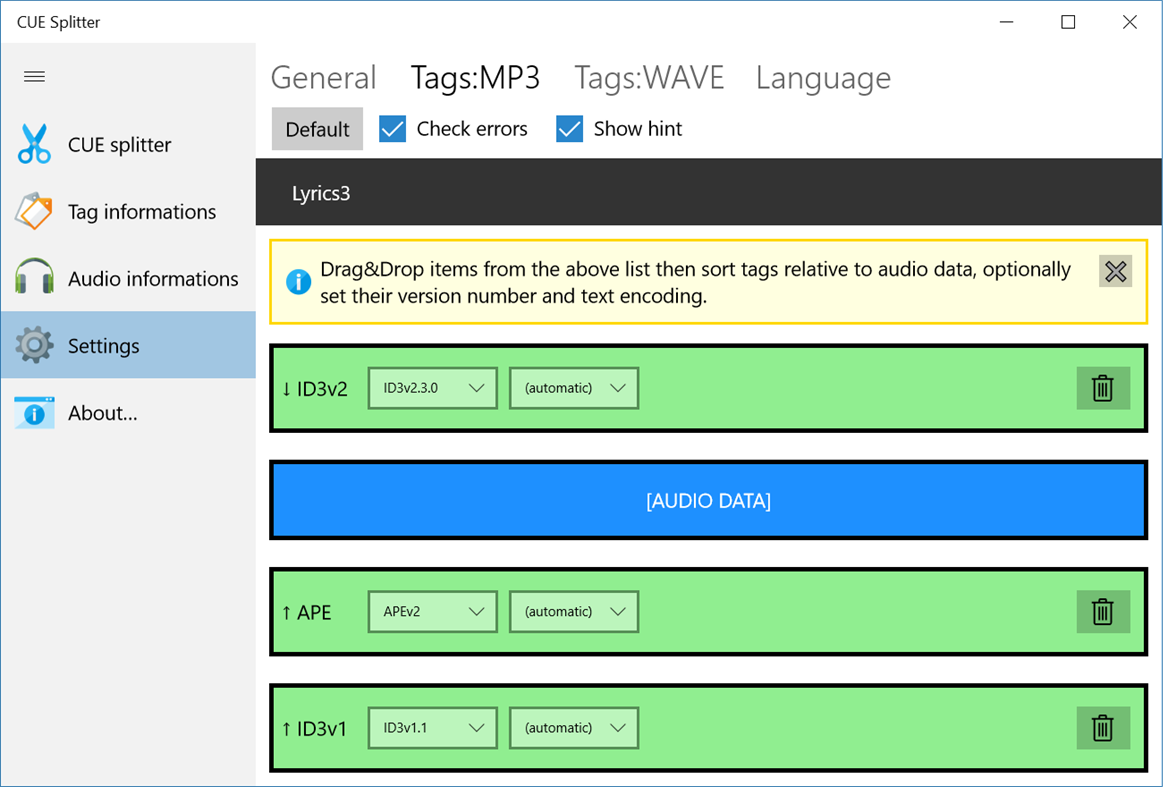 #4. CUE Splitter (Windows) 由: Medieval Software