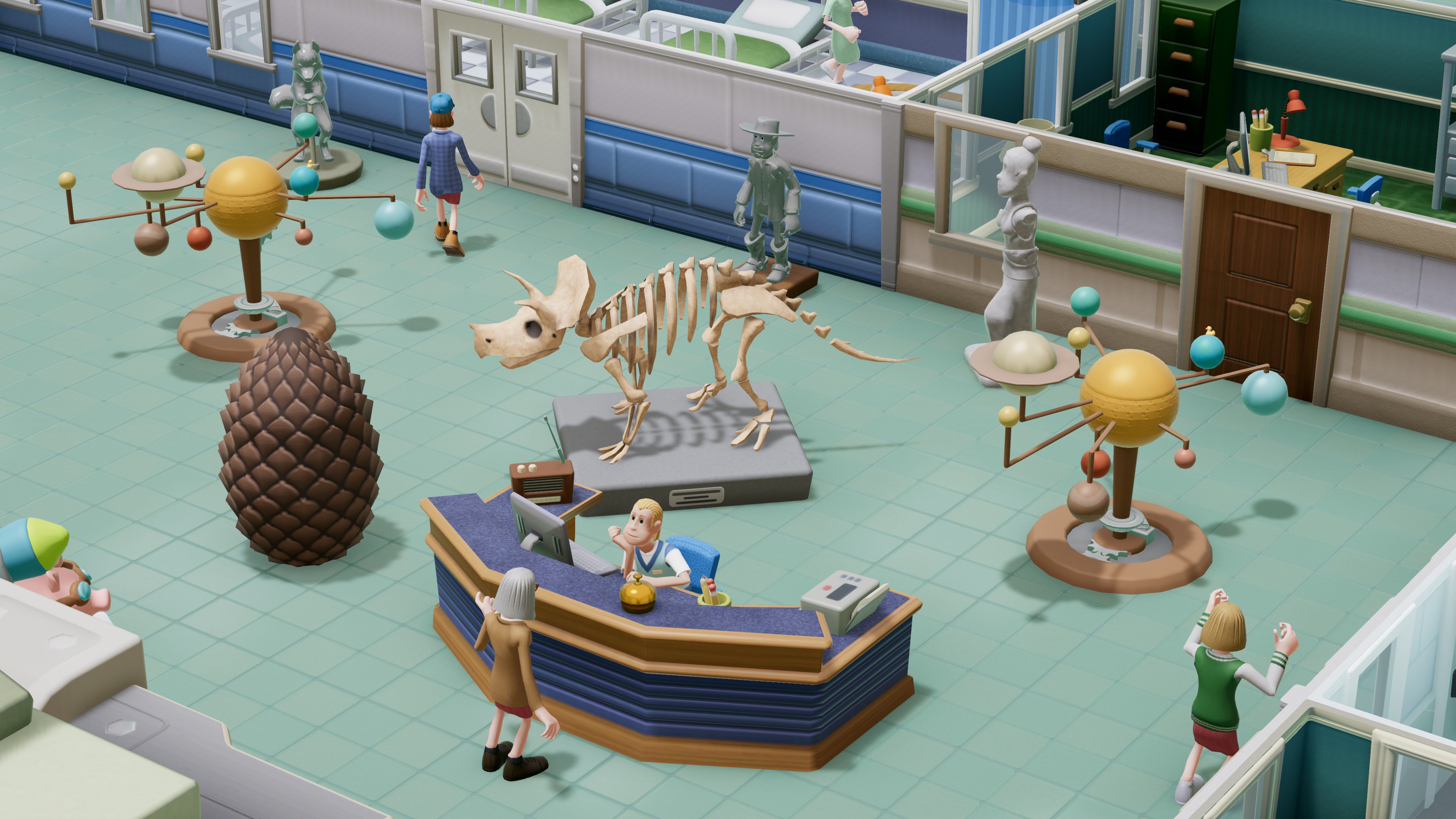 Two Point Hospital: Exhibition Items Pack | Xbox | Chiave | Privato