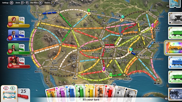 Ticket to Ride: Deluxe Edition screenshot 1