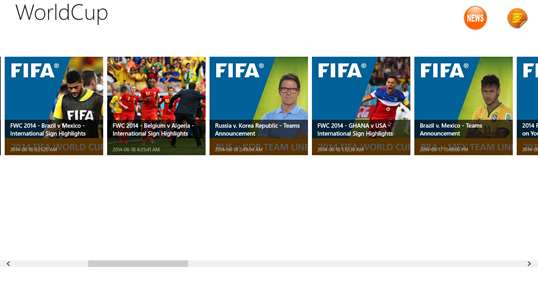 2014 FIFA WorldCup Football screenshot 2