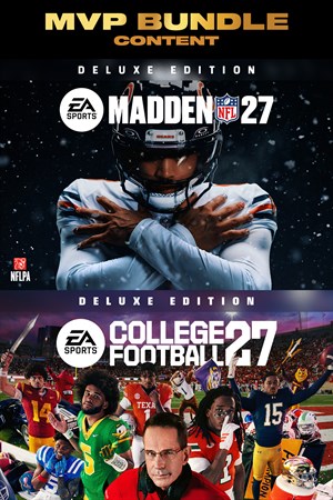 Материалы комплекта EA SPORTS™ MVP (издание Deluxe College Football 27 и издание Deluxe Madden NFL 27)