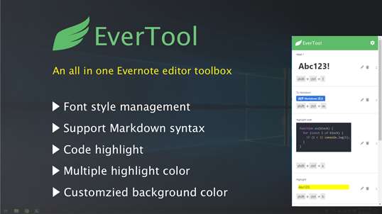 EverTool - Evernote toolbox screenshot 1