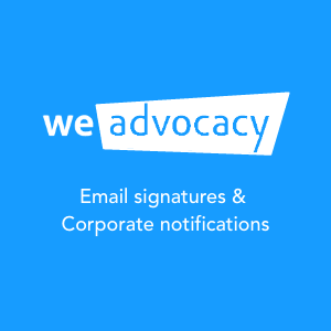 we advocacy full extension icon