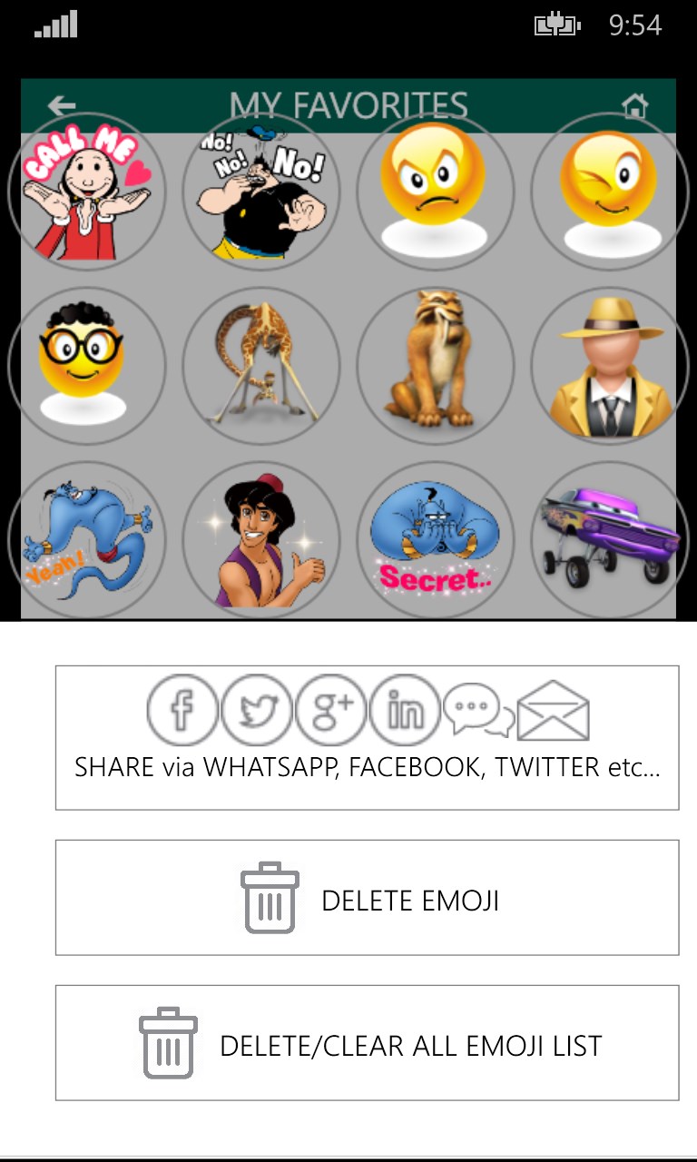 Emoji Stickers for WhatsApp, Facebook, Twitter for Windows 10 free