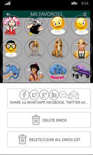 EMOJI STICKERS : for whatsapp, facebook, twitter screenshot 7