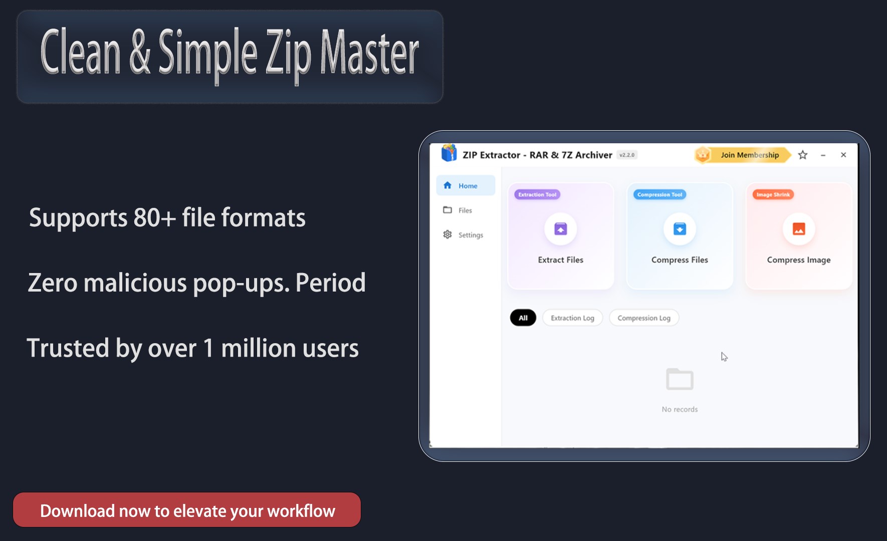 ZIP Extractor - RAR & 7Z Tool screenshot