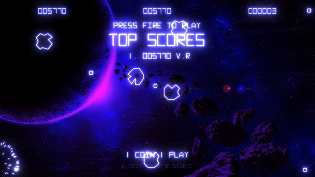 Asteroids Origin and Geometry Warp screenshot 1