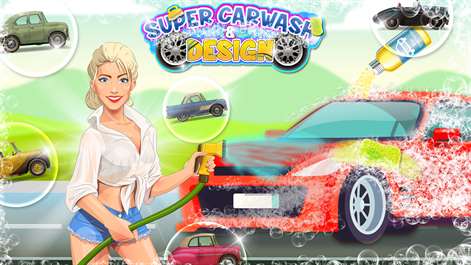 Super Car Wash & Crazy Design Screenshots 1