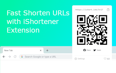 URL Shortener & QR Code - iShortener small promo image