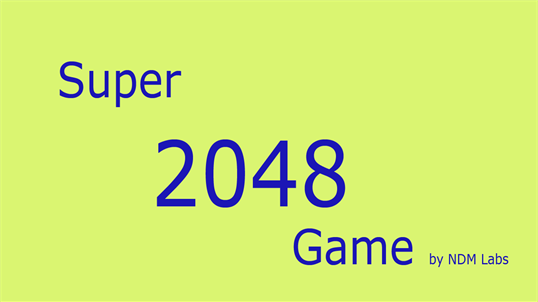 Super 2048 Game screenshot 1