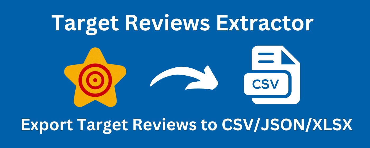 Target Reviews Extractor