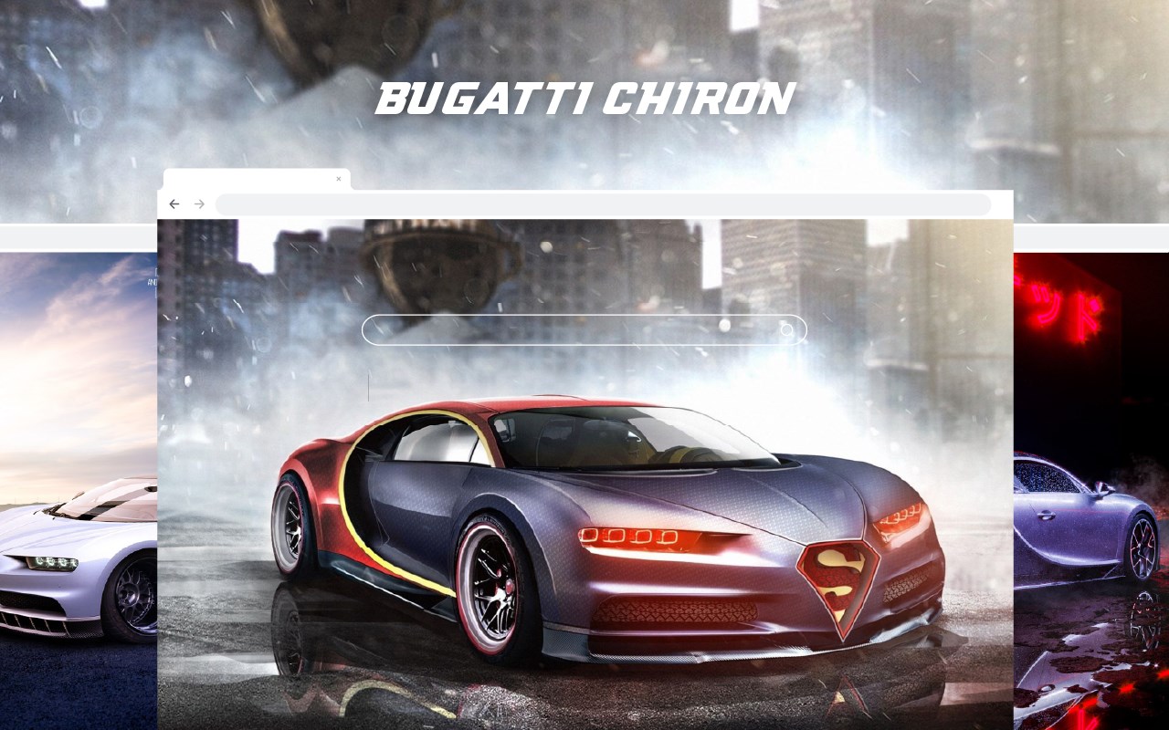 Bugatti Chiron HD Wallpapers New Tab Theme