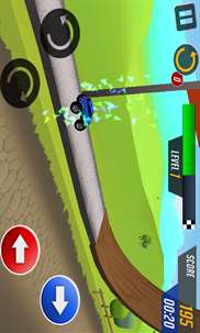 Monster Car Stunts Racing Legend screenshot 2