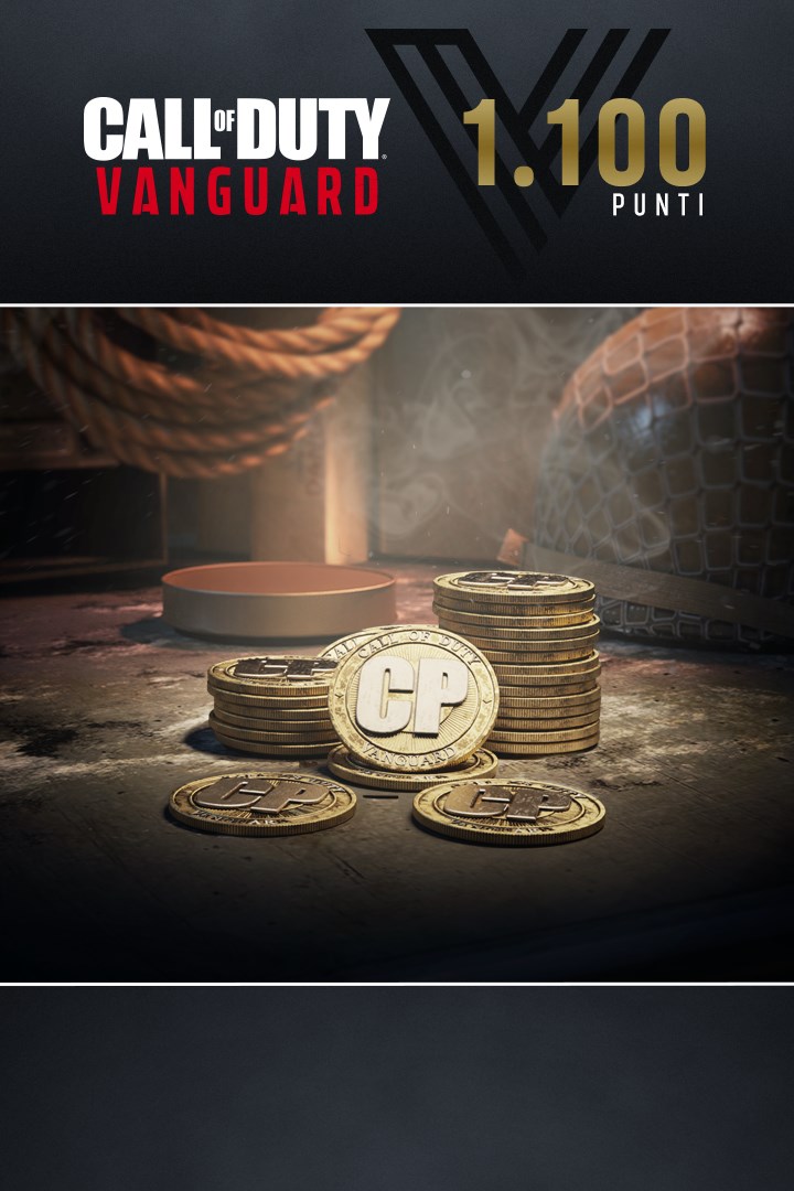 1,100 Call of Duty®: Vanguard Points | Xbox | Privato