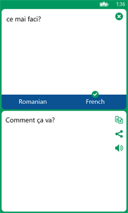 Romanian French Translator screenshot 1