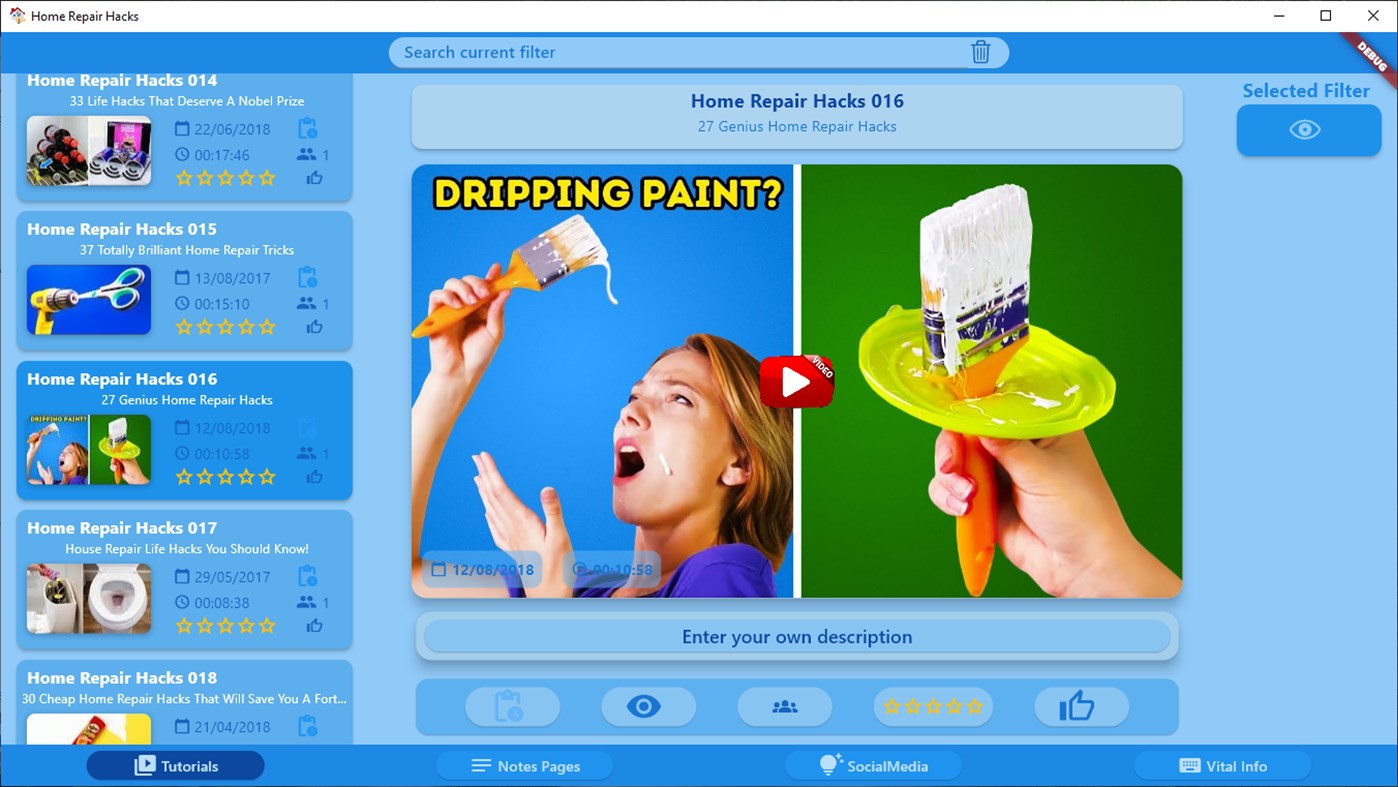 #4. Home Repair Hacks (Windows) Göre: Crafty Crafting Apps