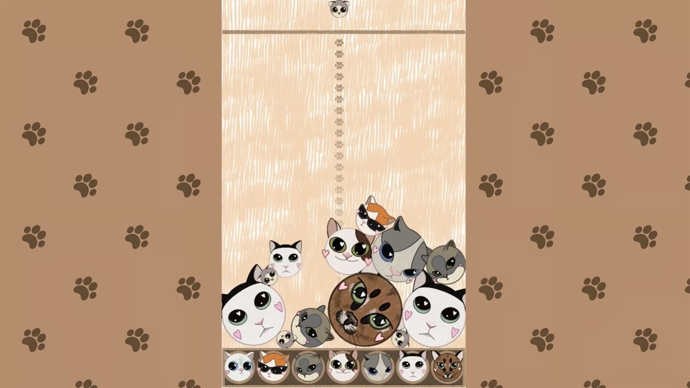 #1. PopCats: Merge the cats! (Windows) By: Playgama