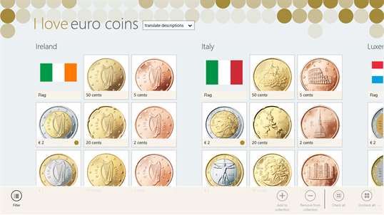 I love euro coins screenshot 5