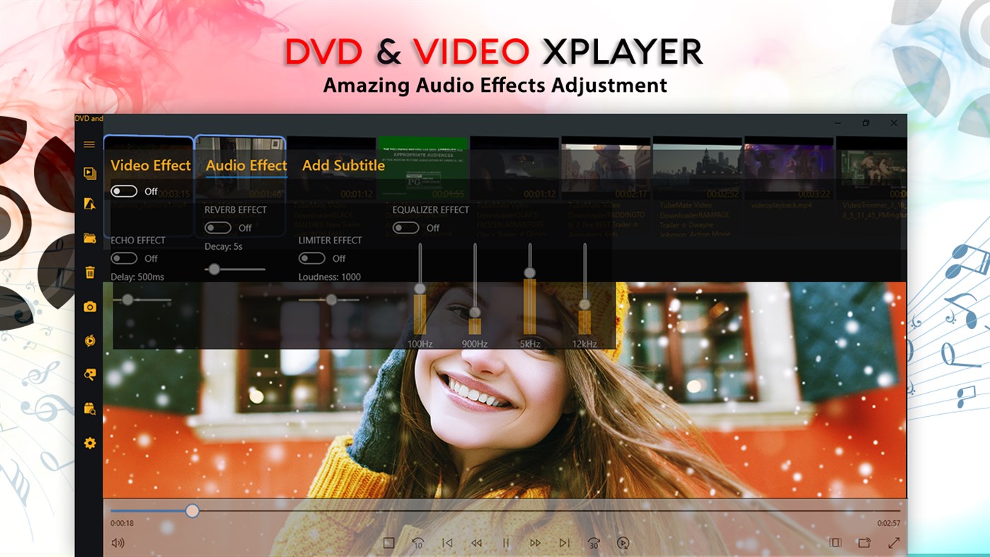 #5. DVD & Video Player All Formats - XPlayer (Windows) Bởi: Express Apps