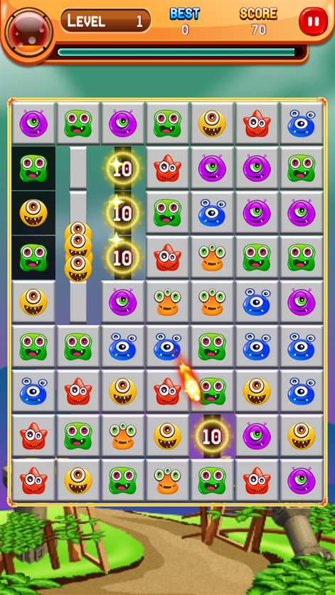 Jelly Monsters Match 3 Screenshots 2