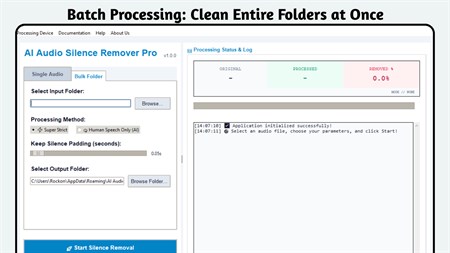 Clean Audio Instantly with AI
