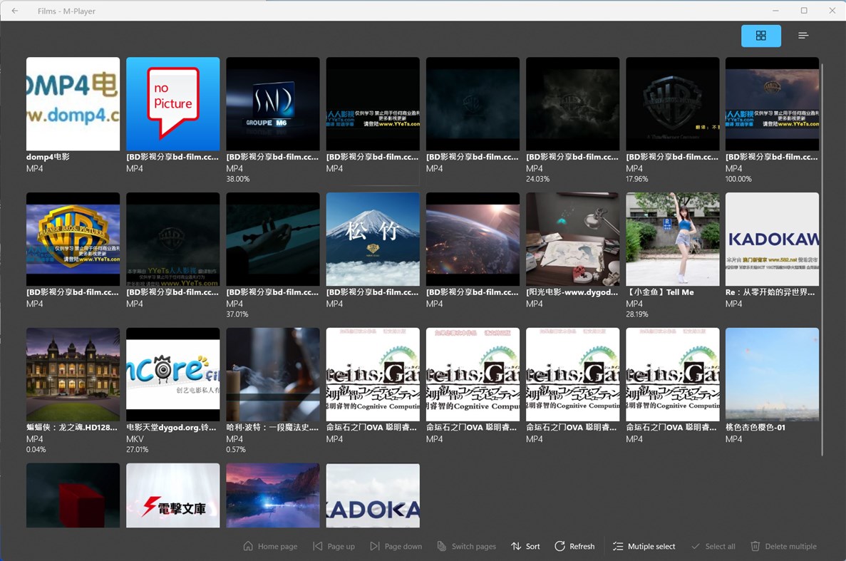 #5. M-Player : Play Videos & Audios (Windows) By: singhwong