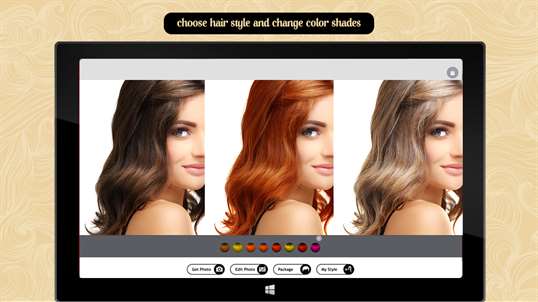 Hair Style Salon & Color Changing Booth screenshot 1