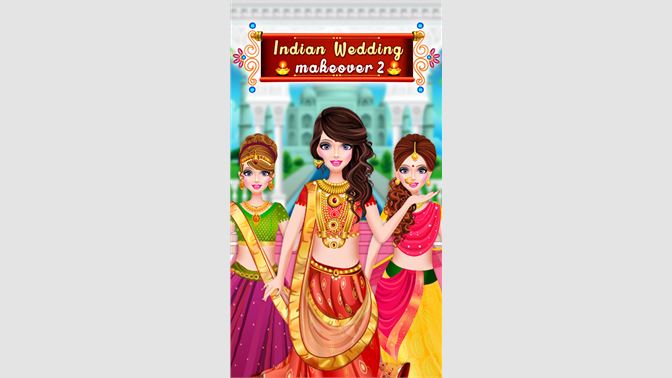 Get Indian Wedding Dressup Makeover Fun Beauty Makeup Game For