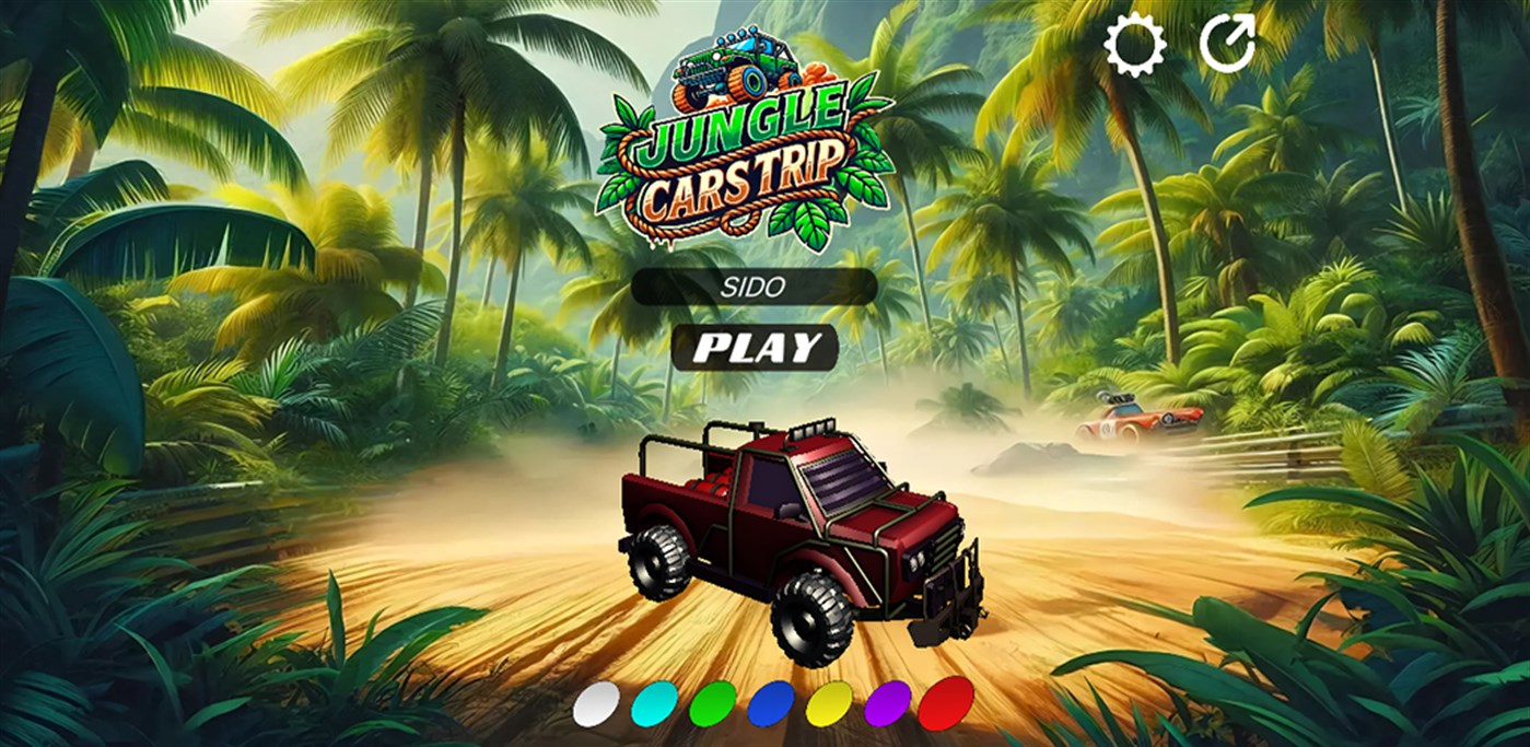 #1. Jungle Cars Trip Multiplayer (Windows) By: Elhan Games
