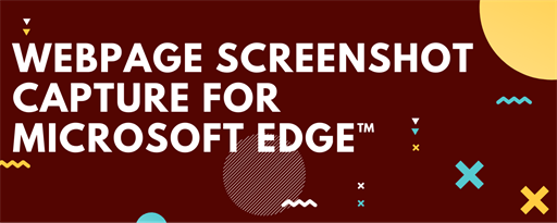 Webpage Screenshot Capture For Microsoft Edge™ marquee promo image