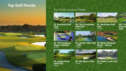 Top Golf Florida screenshot 1