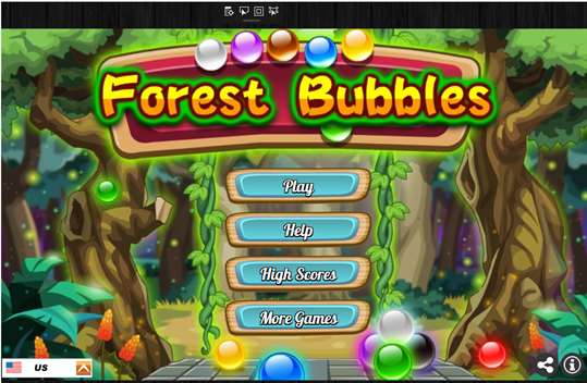 Forest Bubble Shooter screenshot 1