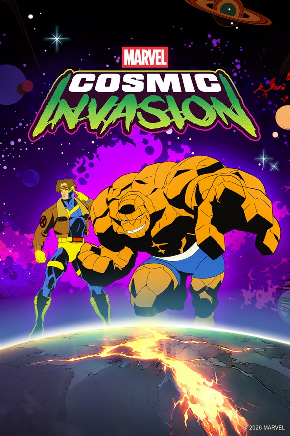 MARVEL Cosmic Invasion - Cyclops & The Thing Xbox Series X|S and Xbox One cover art