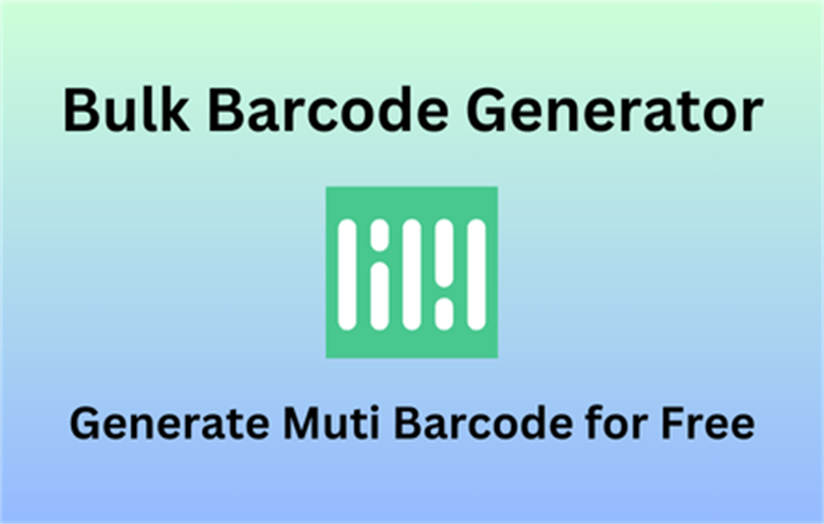 Batch Barcode Generator